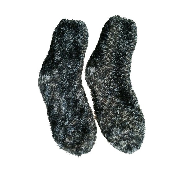 9-11 Black Polyester socks lot of 2  9d - Picture 3 of 3